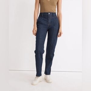Madewell Perfect Vintage Jean in Greenhaven Wash Seamed size 27